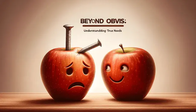 Beyond the Obvious: Understanding True Needs