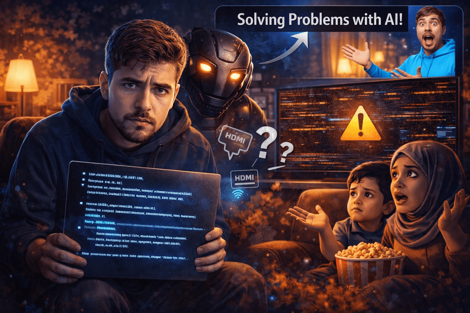 How AI Helped Me Fix a Black-Screen HDMI Issue Fast