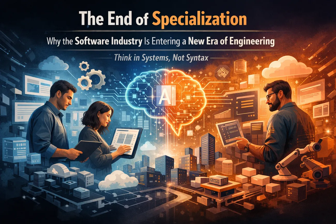 The End of Specialization: Why the Software Industry Is Entering a New Era of Engineering